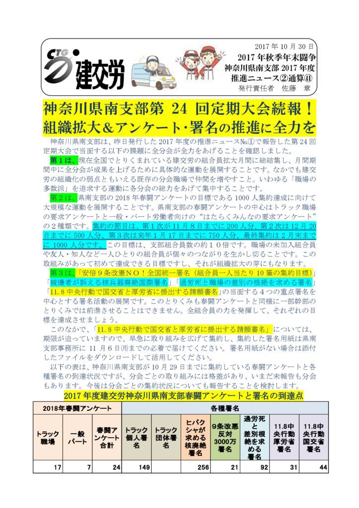 神奈川県南支部推進ニュース No.41