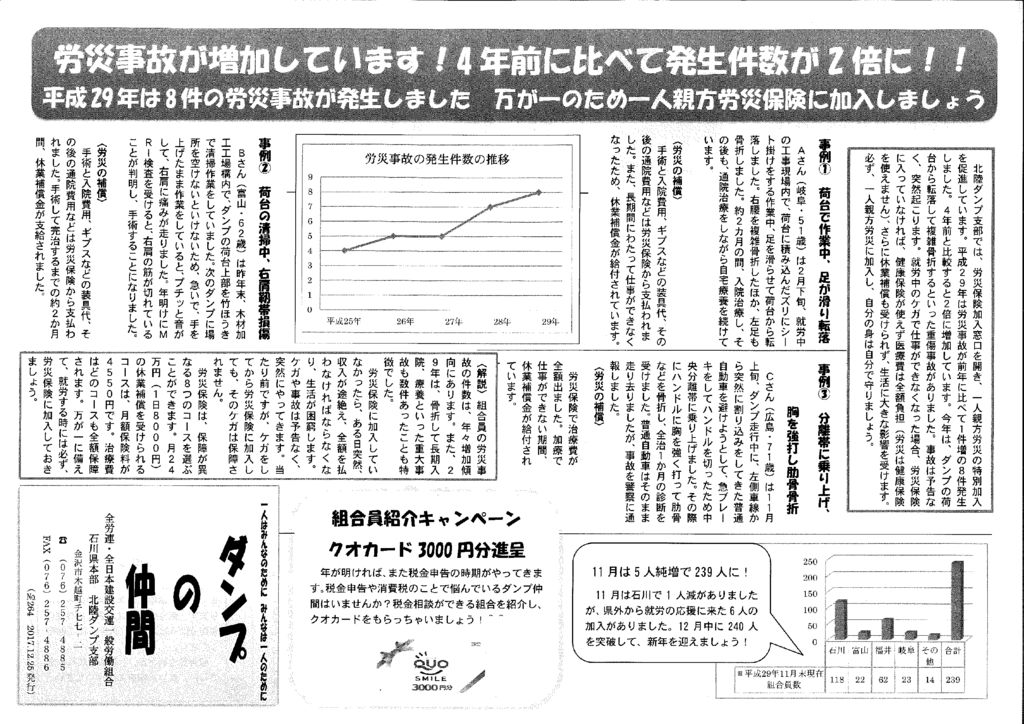 【北陸ダンプ支部】ダンプの仲間 No.264