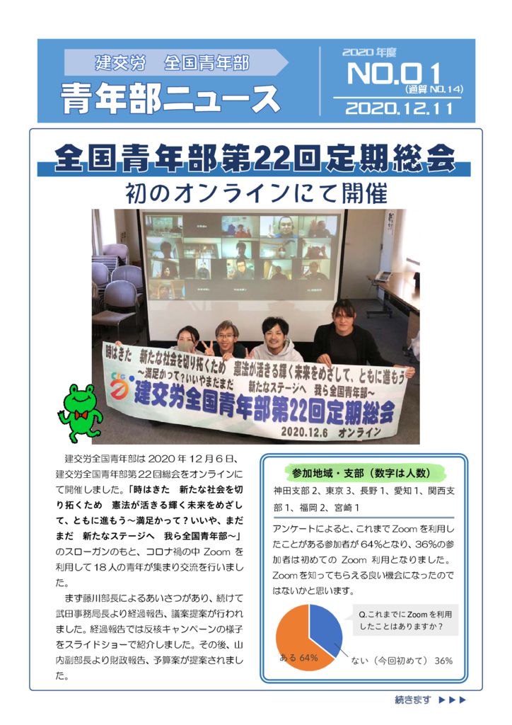 青年部ニュース 通算No.14